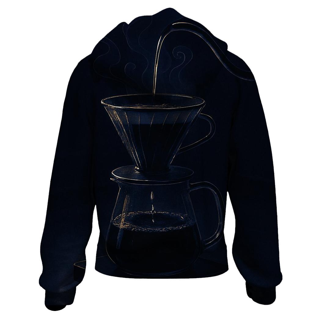 Midnight Pour Over Glow hoodies fashion
