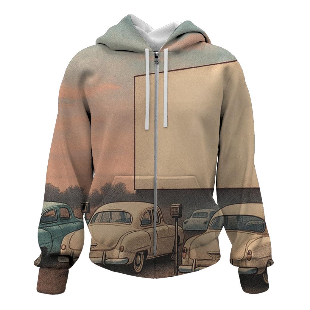 Classic Drive In Theater Twilight hoodies fashion