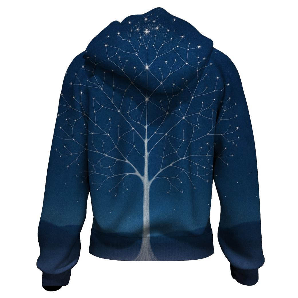 Gentle Constellation Tree hoodie trends