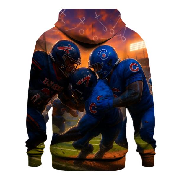 Gridiron Clash At Wrigley Nightfall hoodie styles
