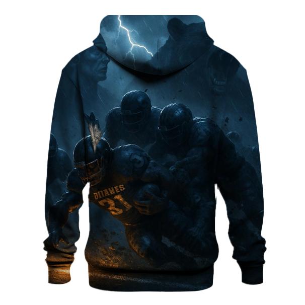 Thunderstorm Goal Line Stand heavyweight hoodies