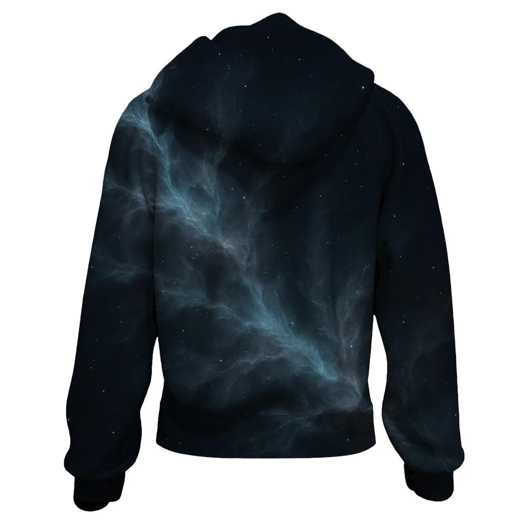 Nebula Filament River Delta zip-up hoodies