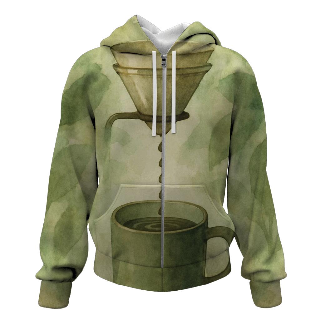 Forest Drip Rhythm designer hoodies
