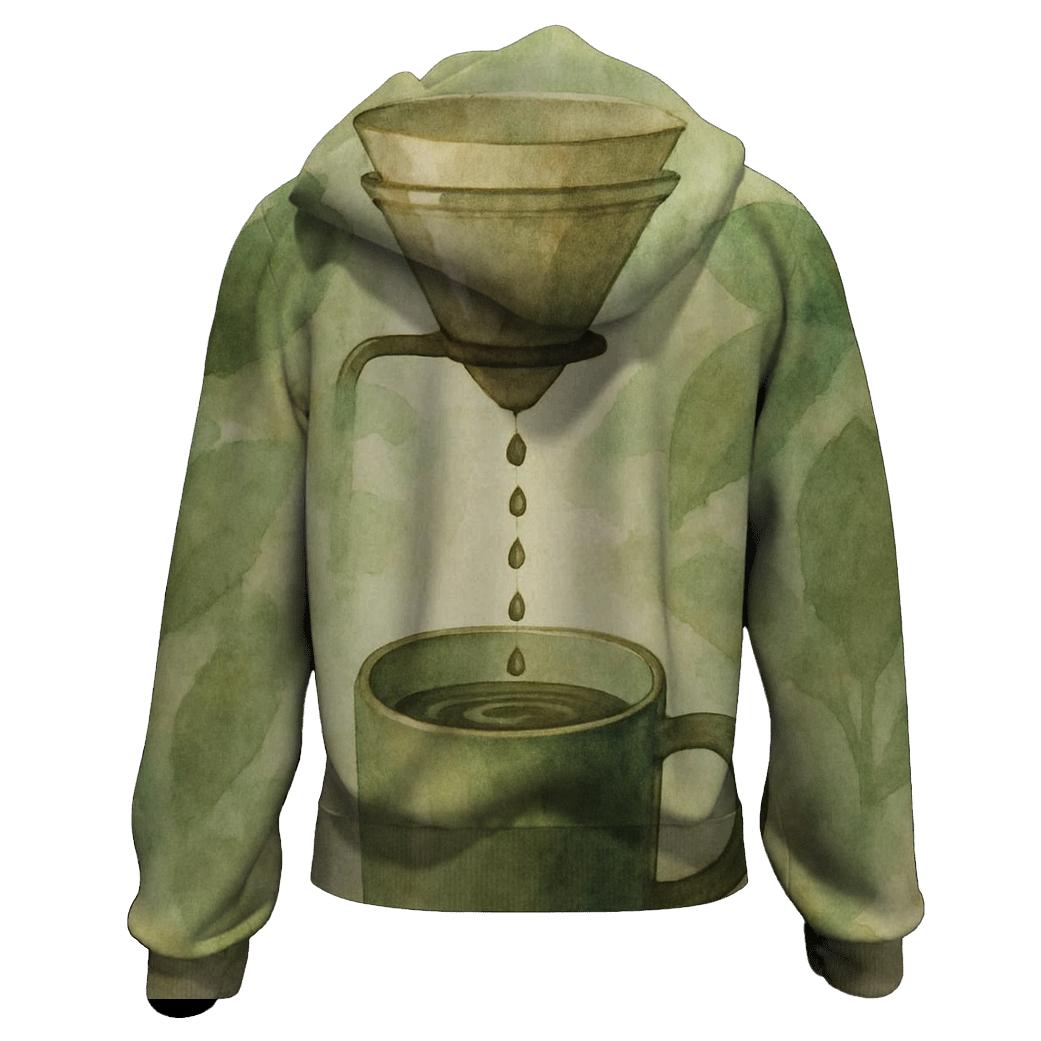 Forest Drip Rhythm designer hoodies