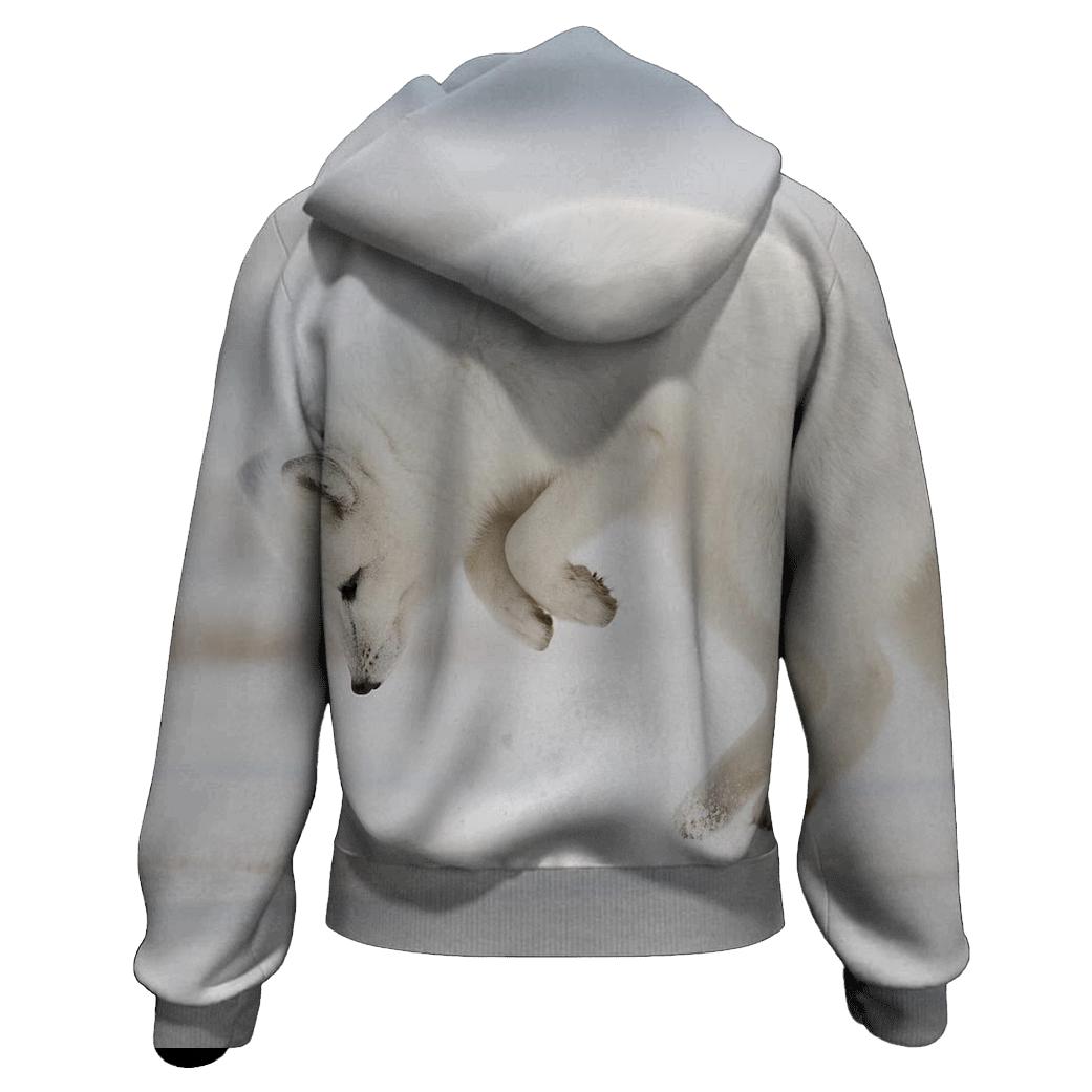 Tundra Vault Arctic Fox Leap hoodie designs