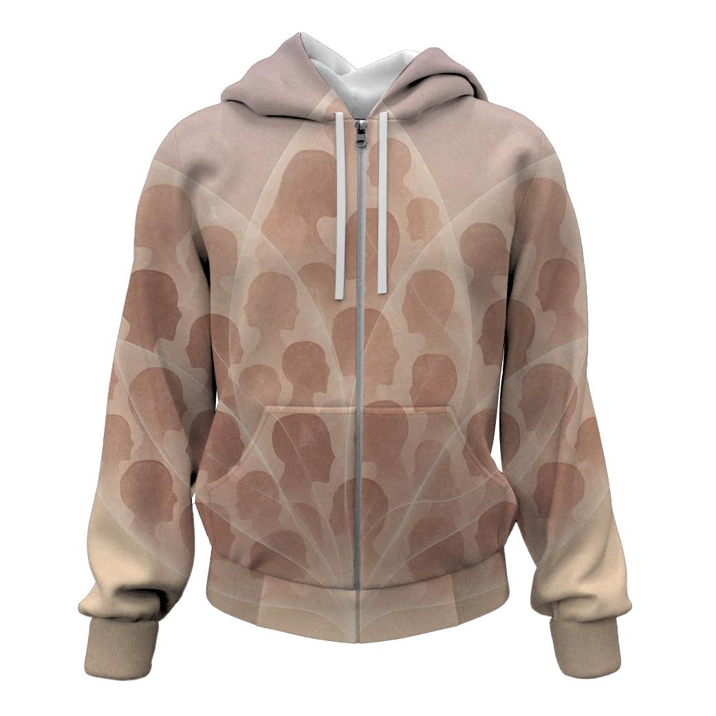 Lotus Of Shared Hearts lightweight hoodies