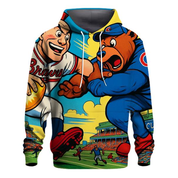 Colossal Mascot Scrimmage premium hoodies