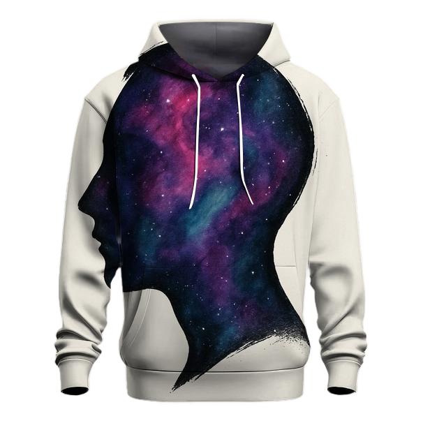 Nebula Ink Brush Portrait hoodie trends