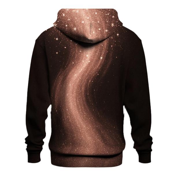 Celestial Glitter Cascade graphic hoodies