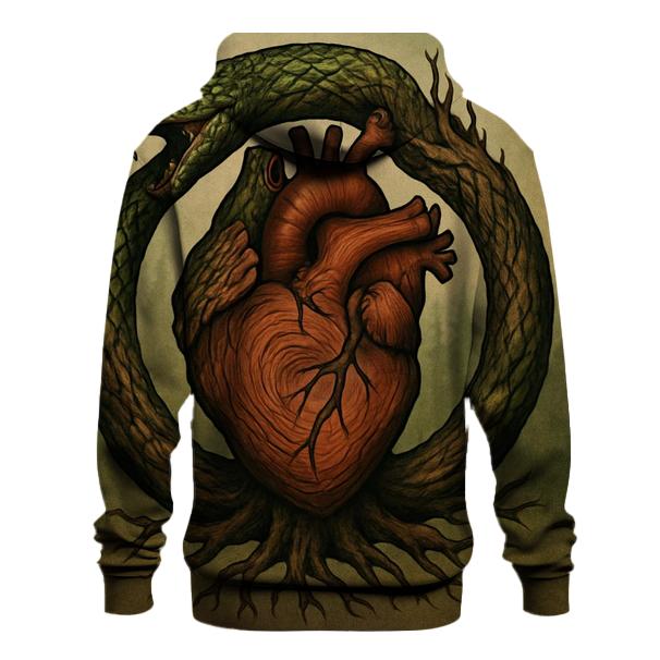 Forest Heart Rooted Ouroboros custom hoodies