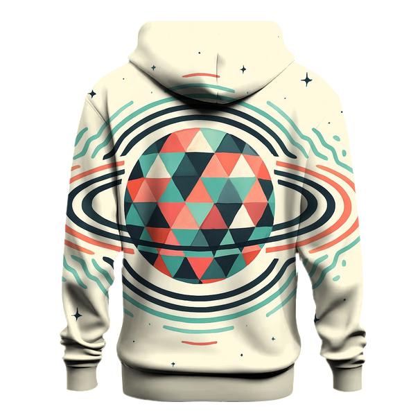 Geometric Saturn Soundwaves hoodie designs