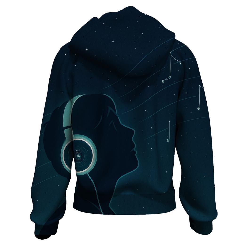 Stargazer Headphones Halo designer hoodies
