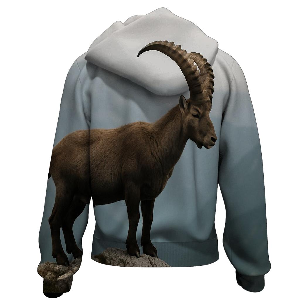Ridge Line Crag Ibex premium hoodies