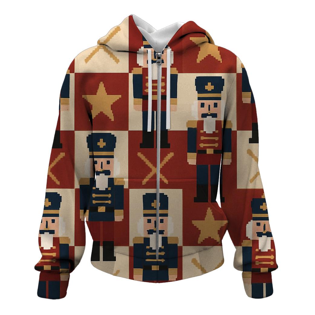 Nutcracker Checker Parade Design hoodies fashion
