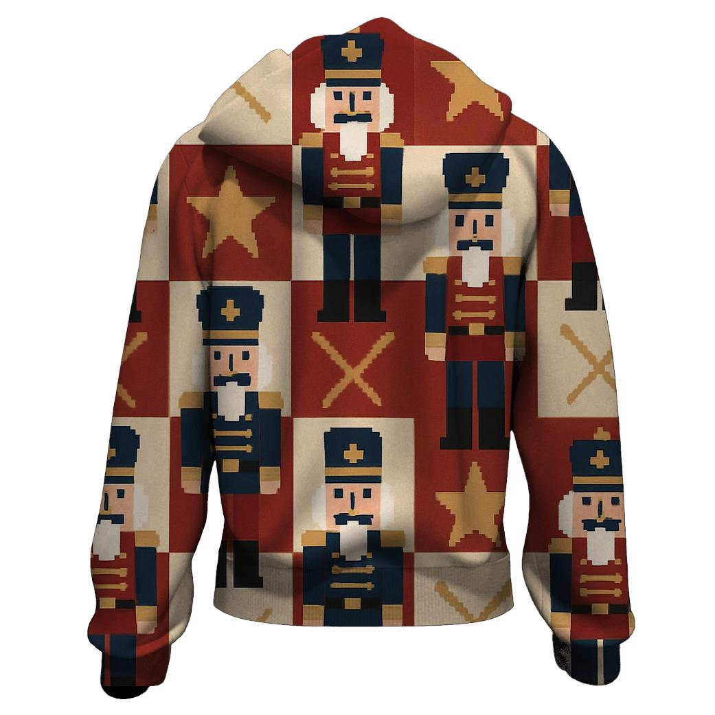 Nutcracker Checker Parade Design hoodies fashion