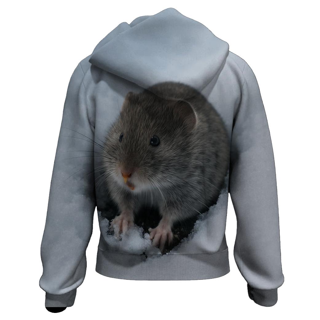 Snowfield Dig Mountain Vole pullover hoodies