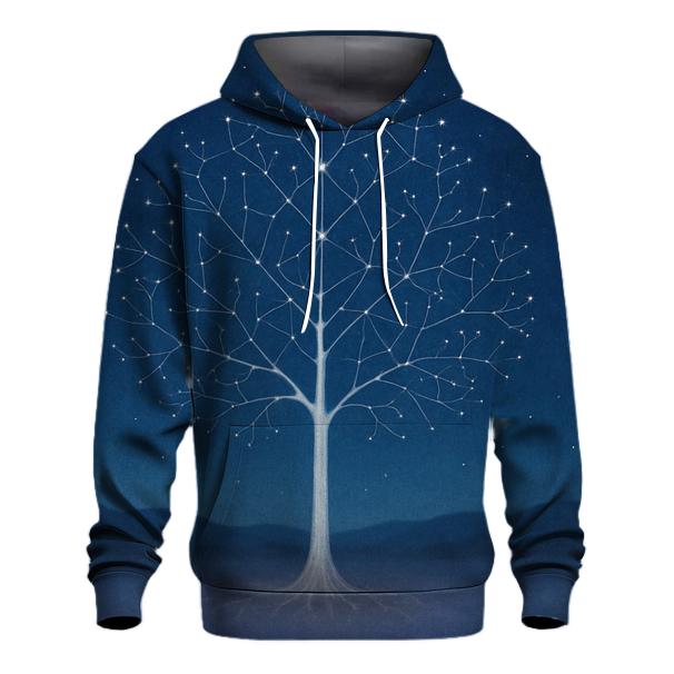 Gentle Constellation Tree graphic hoodies