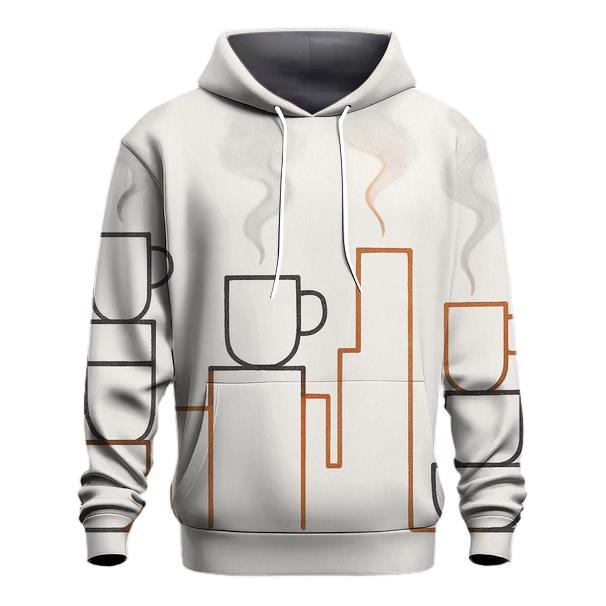 Copper Steam Skyline designer hoodies