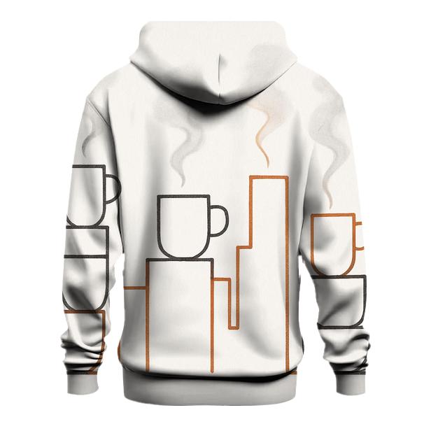 Copper Steam Skyline designer hoodies