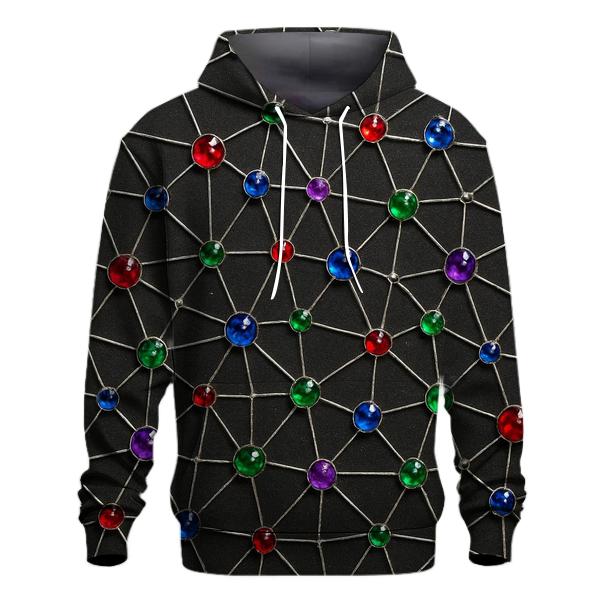 Cosmic Gem Lattice hoodie trends