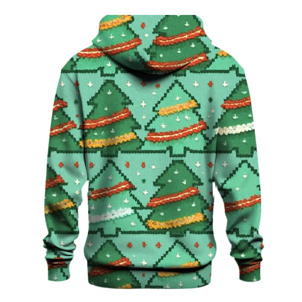 Tacky Tinsel Forest Bands Design custom hoodies