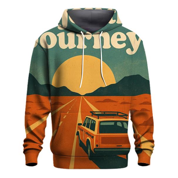 Seventies Desert Road Trip Poster custom hoodies