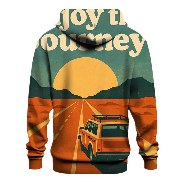 Seventies Desert Road Trip Poster custom hoodies