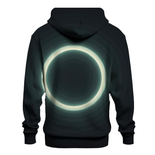 Circle Of Breathing Light printed hoodies