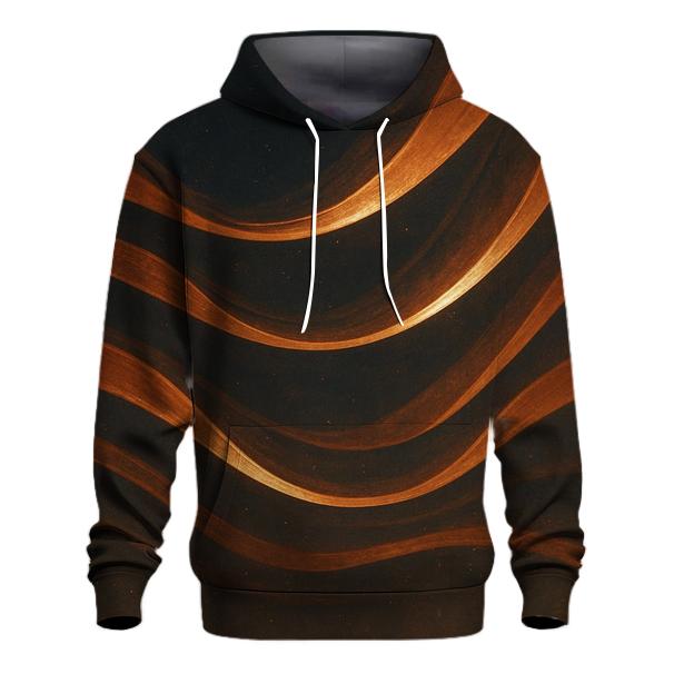 Copper Aurora Waves hoodie trends