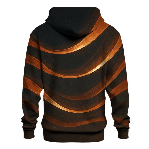 Copper Aurora Waves hoodie trends