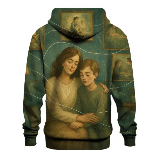 Threads Of Comfort Woven Through Every Year graphic hoodies