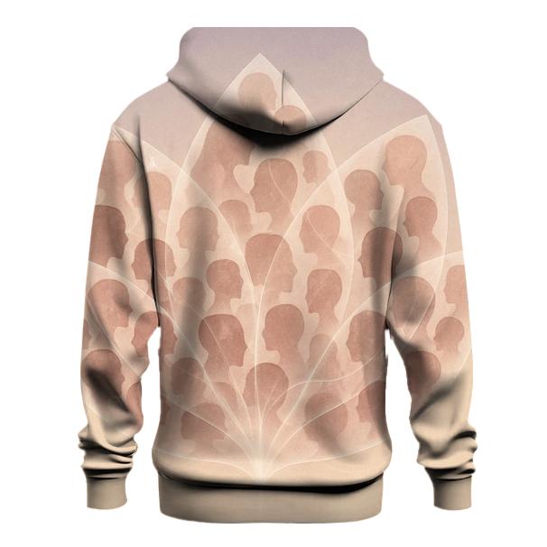 Lotus Of Shared Hearts designer hoodies