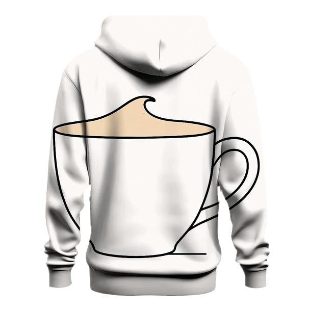 Minimal Crema Horizon designer hoodies