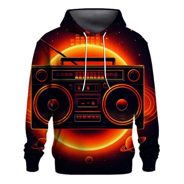 Cosmic Boombox Eclipse heavyweight hoodies