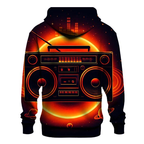 Cosmic Boombox Eclipse heavyweight hoodies