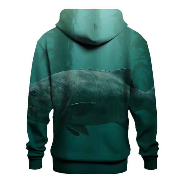 Kelp Forest Patrol Giant Sea Bass pullover hoodies