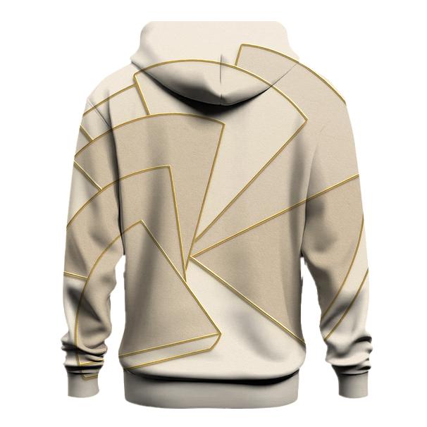 Golden Filter Geometry lightweight hoodies