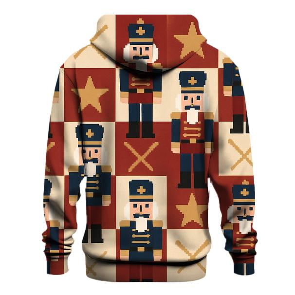 Nutcracker Checker Parade Design embroidered hoodies