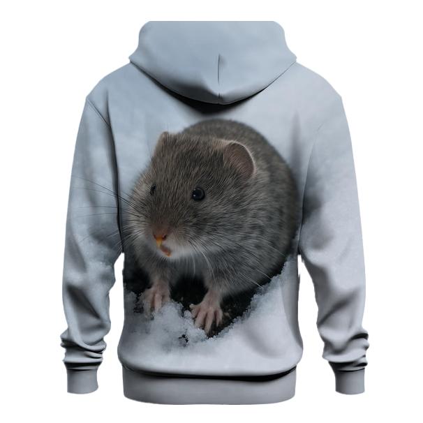 Snowfield Dig Mountain Vole premium hoodies