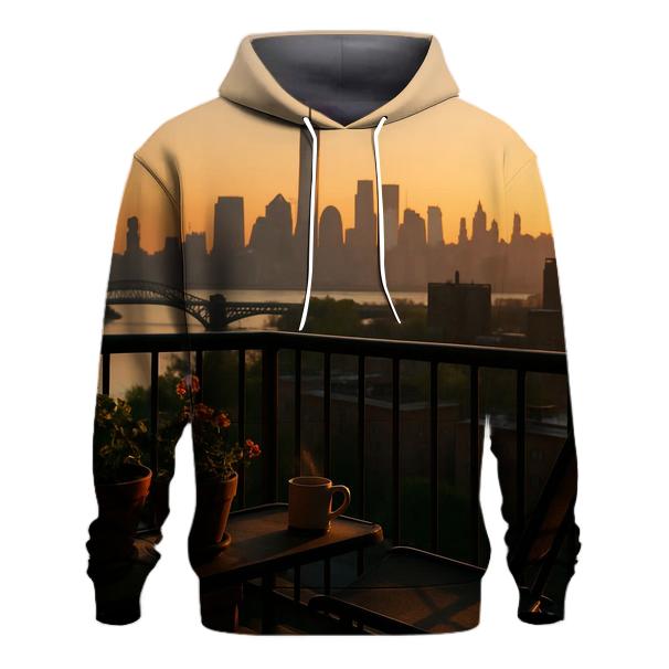 Sunrise From A Bronx High Rise Balcony designer hoodies