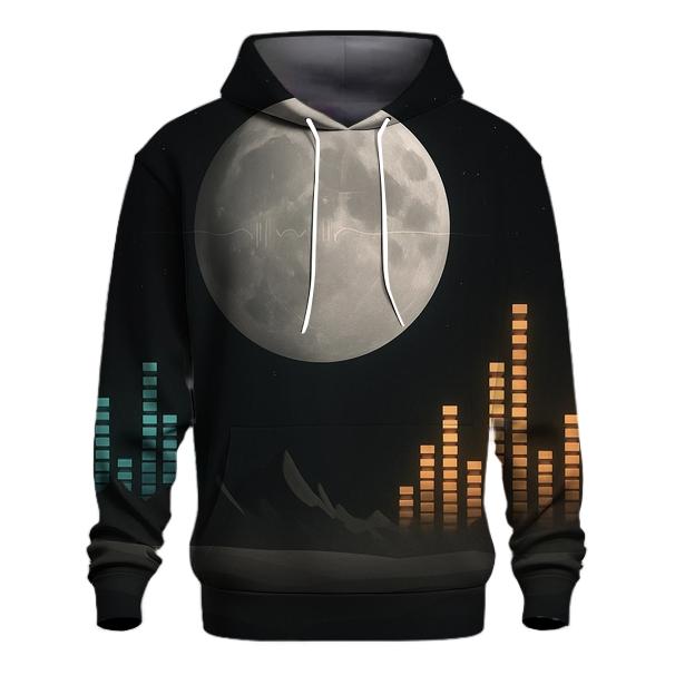 Lunar Equalizer Horizon graphic hoodies