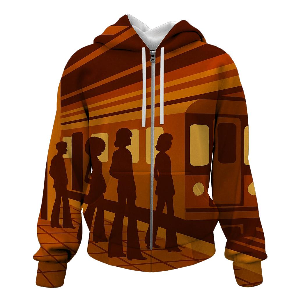 Groove Train Platform designer hoodies