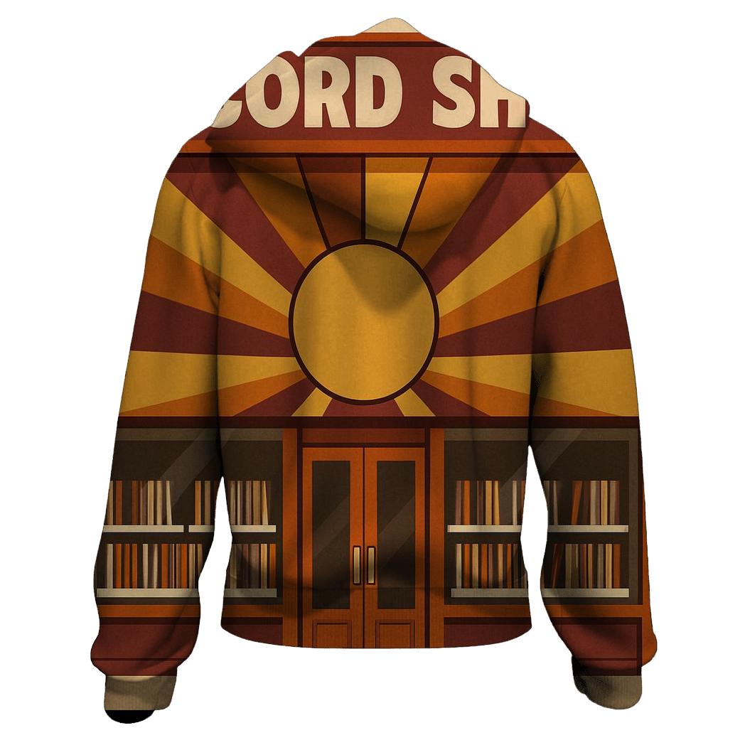 Sunburst Record Store hoodies fashion