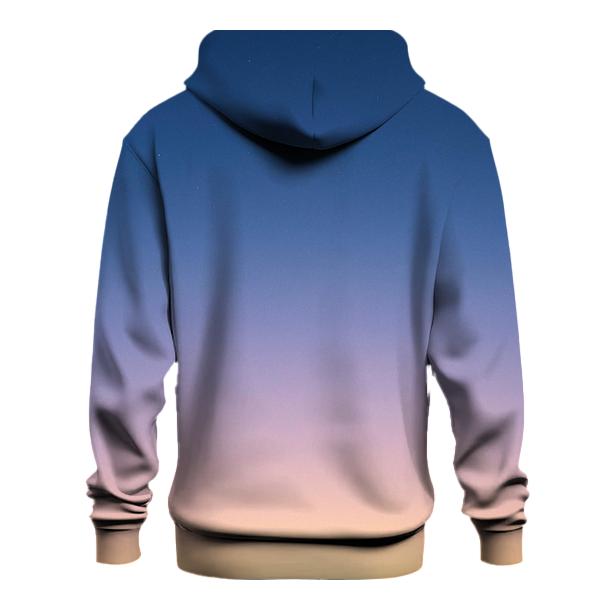 Celestial Dawn Gradient pullover hoodies