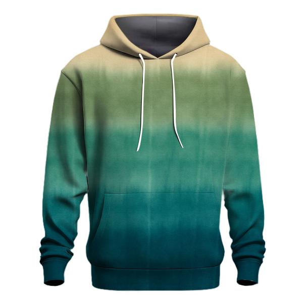 Lagoon Horizon Stripe Wash printed hoodies