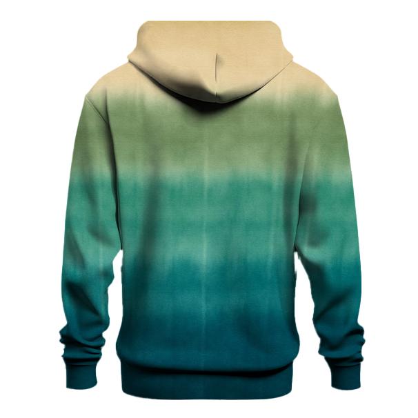 Lagoon Horizon Stripe Wash printed hoodies