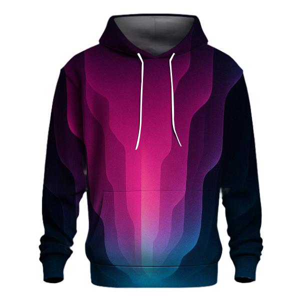 Neon Canyon Fade graphic hoodies