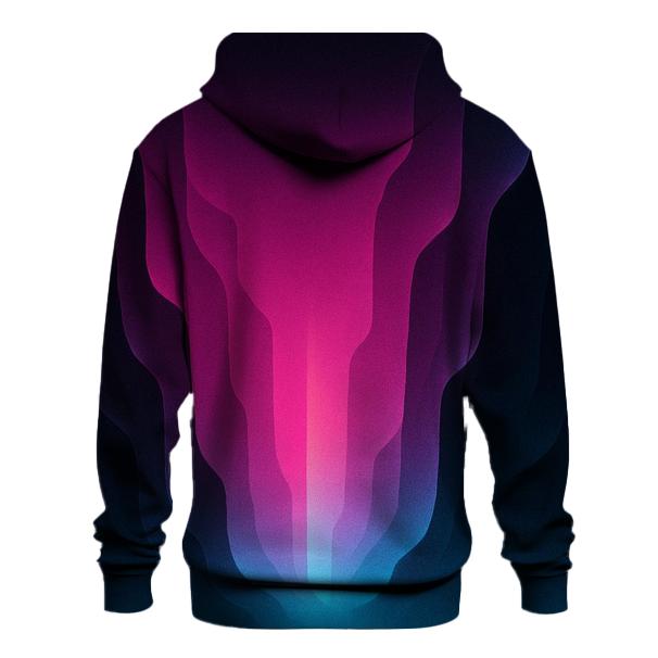 Neon Canyon Fade graphic hoodies