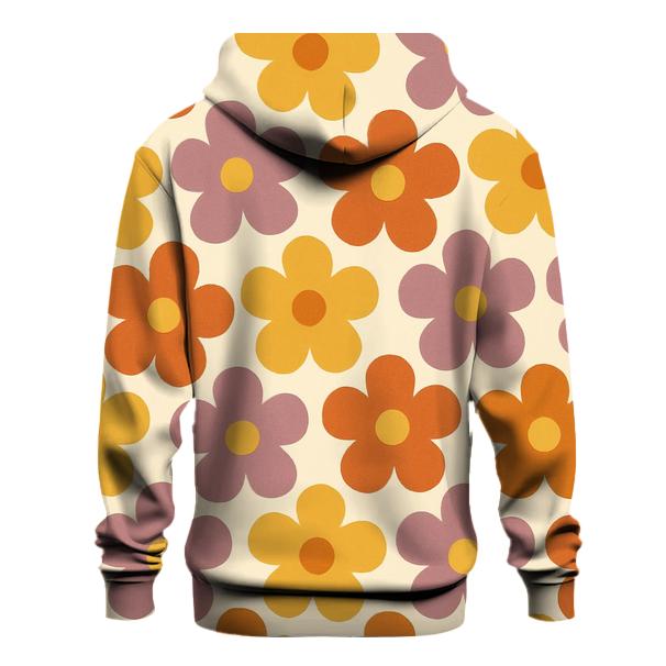 Funky Flower Wallpaper Tiles hoodies fashion