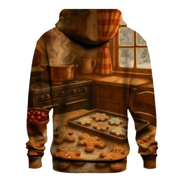 Grandmas Christmas Kitchen Glow lightweight hoodies